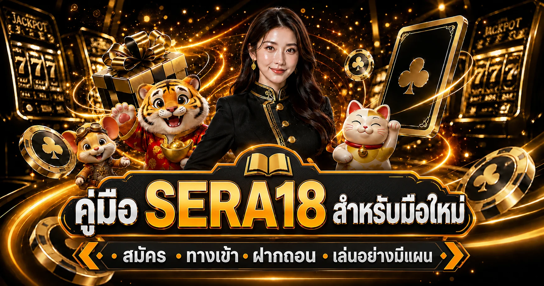 คู่มือ SERA18 มือใหม่ สมัคร ทางเข้า ฝากถอน และเลือกเกม