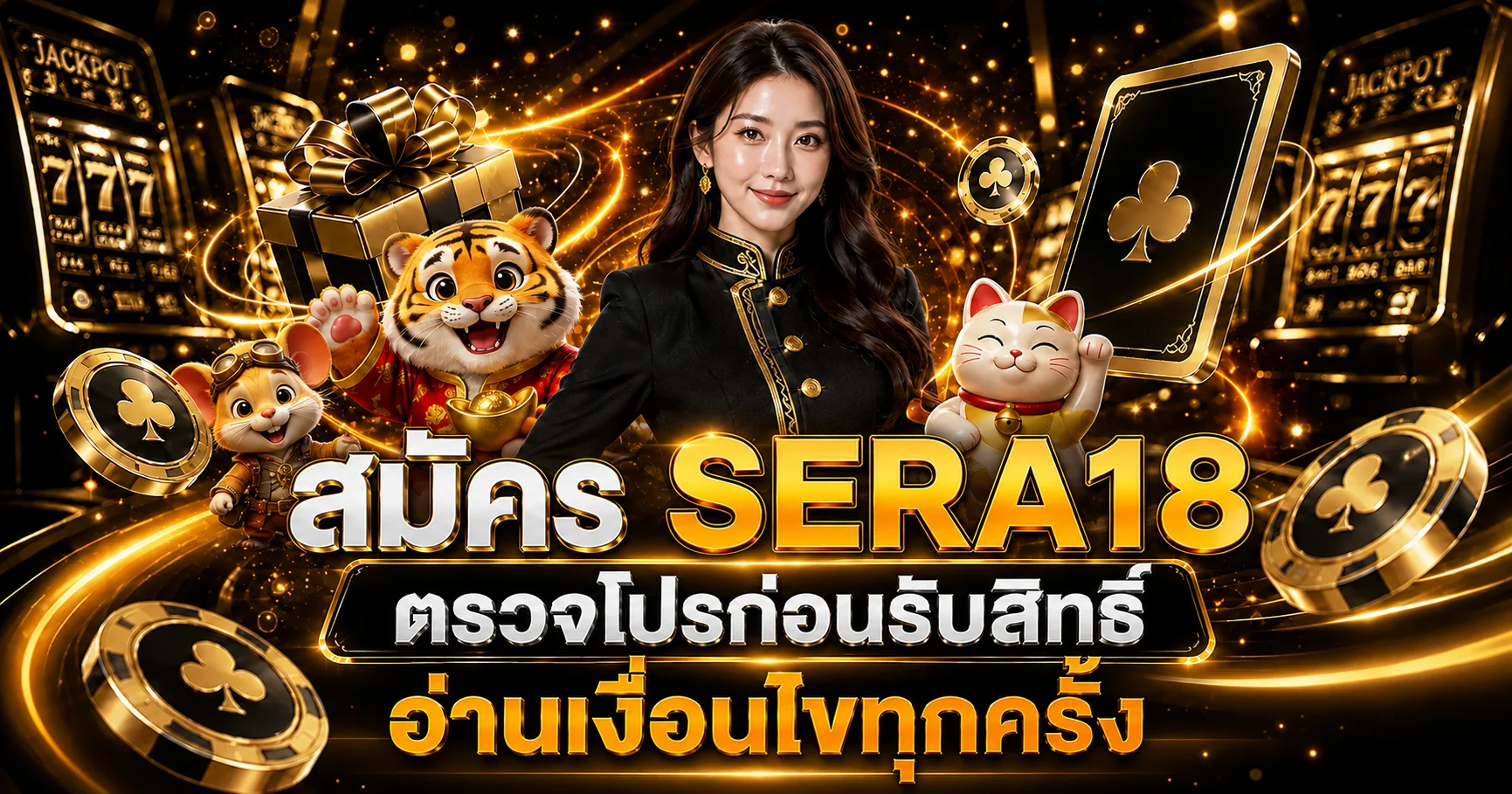 สมัคร SERA18 และตรวจเงื่อนไขสิทธิ์ก่อนใช้งาน